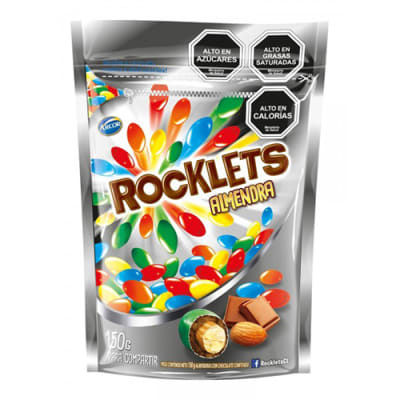 Chocolate Rocklets almendra 150 g