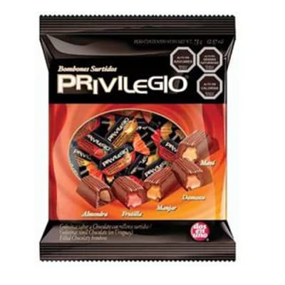 Chocolate Privilegio variedades 1 un.