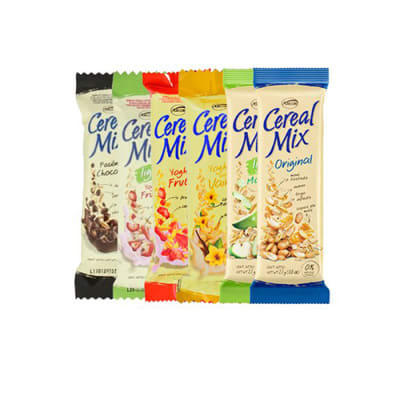 Barra de cereal Cereal Mix yogurt fruta 20 g