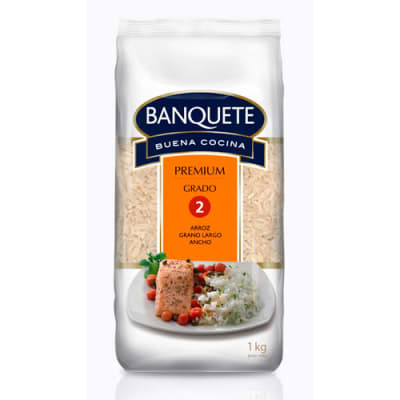 Arroz Banquete premium grado 2