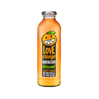 Bebida Love naranja original 475 mL