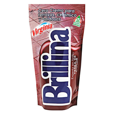 Cera Brillina tierra color  360 mL