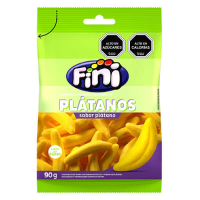 Caramelos de Goma Fini platanos sabor platano 90 g