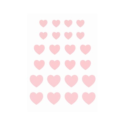 I ❤ Clear Skin - Hydrocolloid Acne 24 heart Patches Adhesive that fight pesky pimples pain free I ❤ Clear Skin - Hydrocolloid Acne 24 heart Patches Adhesive that fight pesky pimples pain free