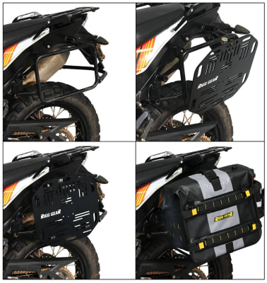 KIT PLACAS PORTA ALFORJAS RIGG GEAR