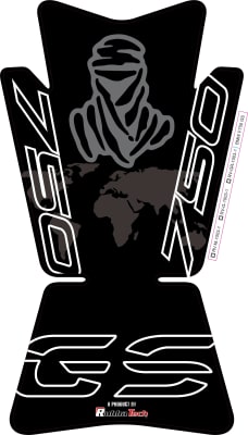 Cubre Estanque BMW F750GS Dakar White Matt GRIPPATECH