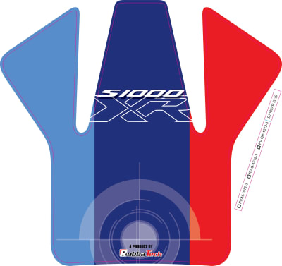 Cubre Estanque BMW S1000XR TRI 01 MATT GRIPPATECH