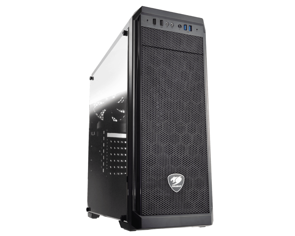 GABINETE COUGAR MX330-G MID TOWER TRANSPARENTE FULL PRO | Centec