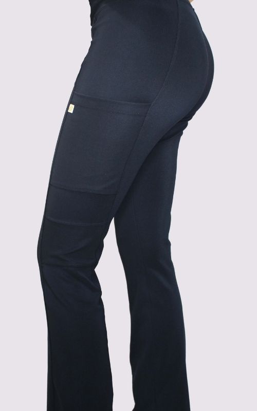 pantalon elasticado mujer
