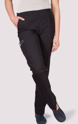 Pantalón Medico Clínico Cargo Mujer Azul Marino1