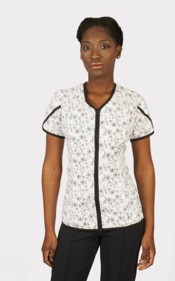 Scrubs Medico Enfermera Modelo Narciso Florcita Azul Marino 