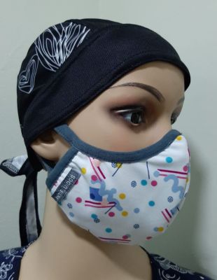 Mascarilla Antifluidos Mujer E/ Colors1