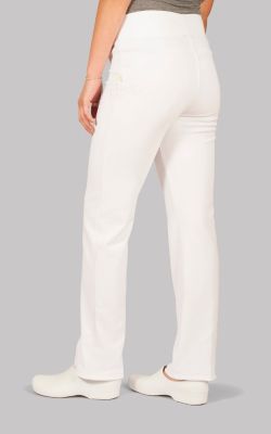 Uniforme Clínico Pantalón Mujer FLEX Elasticado Blanco