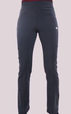 Uniforme Clínico Pantalón Mujer Elasticado Flex Pro Gris