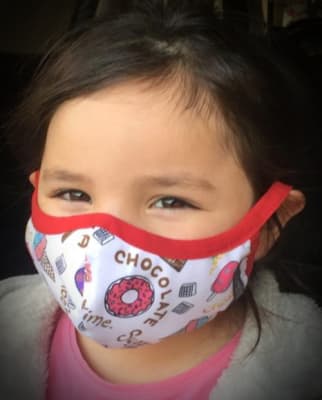 Mascarilla Antifluidos Niños Dulces 