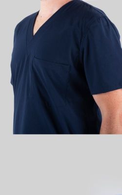 Top Hombre Alerce Red Birdy Azul Marino