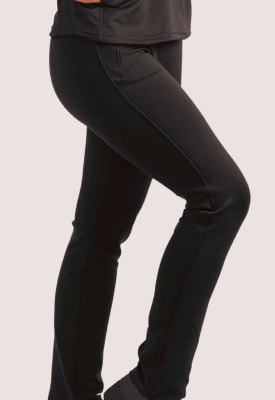Uniforme Clínico Pantalón Mumma Joggers Spandex Negro1