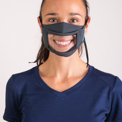 Mascarilla Inclusiva Certificada The Expression Mask Adulto Negro1