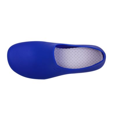 Zapato Zueco Antideslizante Cocina Clínico Azul Rey