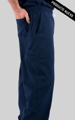 Pantalon Hombre Cargo Red Birdy Azul Marino