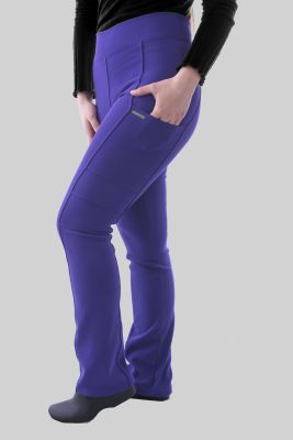 Uniforme Clínico Pantalón Mujer Flex Pro Morado1