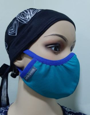 Mascarilla Antifluidos Mujer Verde Jade