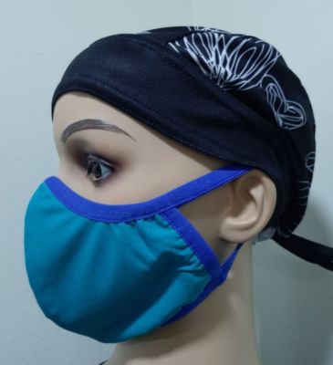 Mascarilla Antifluidos Mujer Verde Jade