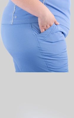 Pantalón Cargo Mujer Red Birdy Celeste