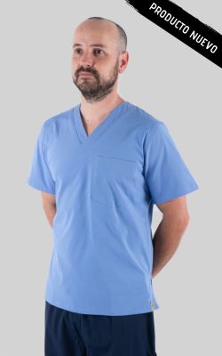 Top Hombre Alerce Red Birdy Jacinto Uniforme Clínico Hombre1