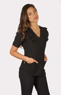 Scrubs Medico Enfermera Antifluidos Modelo Camelia Vuelos 