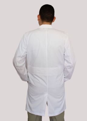 Delantal Médico Clínico Largo Hombre Blanco