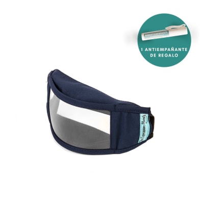 Mascarilla Inclusiva Certificada The Expression Mask Adulto Azul Marino