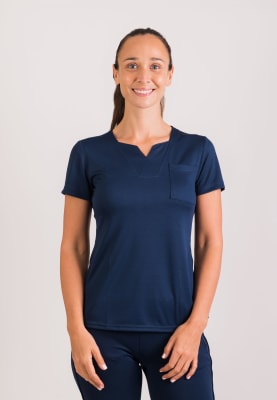 Uniforme Clínico Delantal Copper 3 Azul Navy