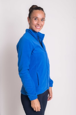 MicroPolar Mujer Manga Larga Azul Rey