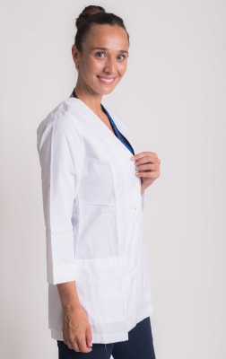 Delantal Mujer Red Birdy Blanco