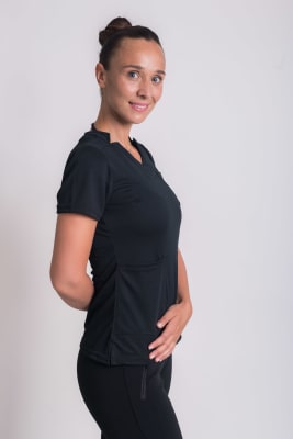 Uniforme Clínico Delantal Copper 1 Negro Nanocobre