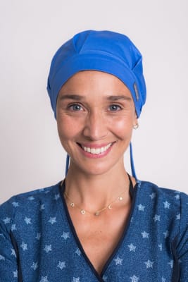 Gorro Clínico Médico Unisex Celeste