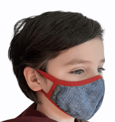 Mascarilla Antifluidos Niños Jeans