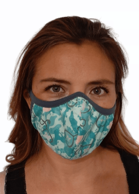 Mascarilla Antifluidos Mujer Medical Turquesa