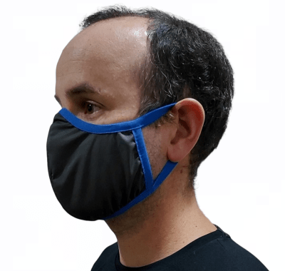 Mascarilla Antifluidos Hombre Gris