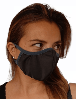 Mascarilla Antifluidos Mujer Gris