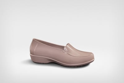 Calzado Zapato Sticky Shoe Social Antideslizante Mujer Nude1