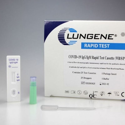 Test rápido Covid CLungene Caja 25 unidades