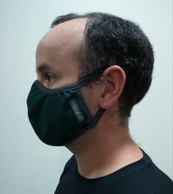 Mascarilla Antifluidos Hombre Verde Botella1