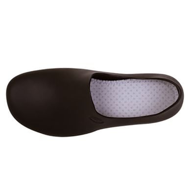 Zapato Zueco Antideslizante Cocina Clínico Negro