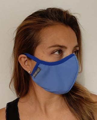 2 Mascarillas Antifluidos Mujer Jacinto + 1 Alcohol gel 100 ml