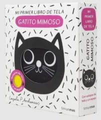 GATO MIMOSO. MI PRIMER LIBRO DE TELA