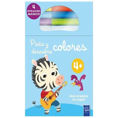 PINTA Y DESCUBRE COLORES: CEBRA