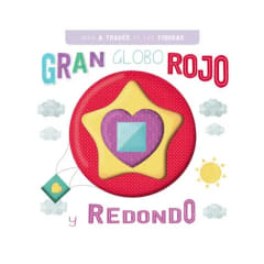 MIRA A TRAVÉS: GRAN GLOBO ROJO Y REDONDO