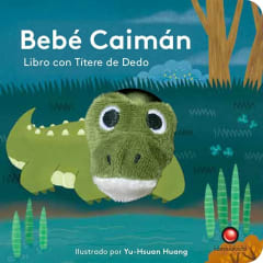 BEBÉ CAIMÁN. LIBRO CON TÍTERE DE DEDO